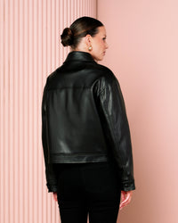 Brani Faux Leather Jacket