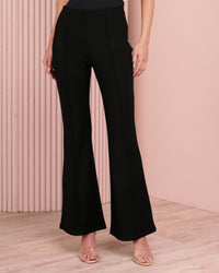 Joy Bootleg Pintuck Pants