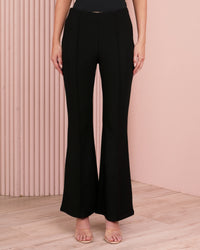 Joy Bootleg Pintuck Pants