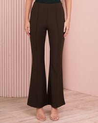 Joy Bootleg Pintuck Pants