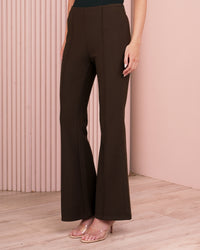 Joy Bootleg Pintuck Pants
