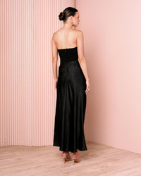 Janecia Corset Midi Dress