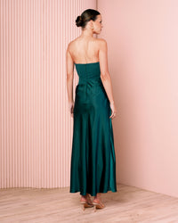 Janecia Corset Midi Dress