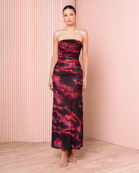 Flore Strapless Maxi Dress