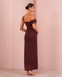 Cori Off Shoulder Maxi Dress