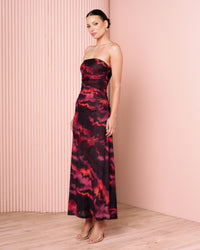 Flore Strapless Maxi Dress