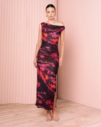 Vlasta Off Shoulder Maxi Dress