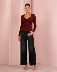 Noelle Long Sleeve Top