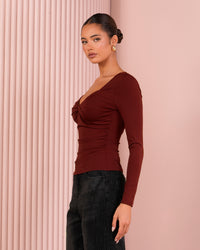 Noelle Long Sleeve Top