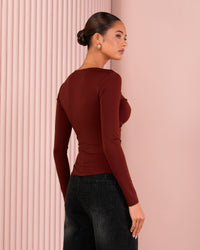 Noelle Long Sleeve Top