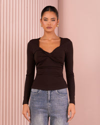 Noelle Long Sleeve Top
