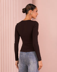 Noelle Long Sleeve Top
