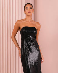 Fallyn Strapless Disc Dress