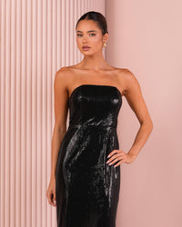 Fallyn Strapless Disc Dress