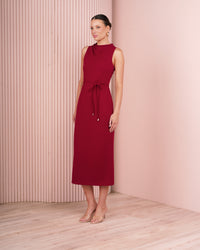 Wynna Cowl Neck Midi Dress