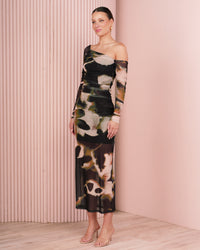 Quieva Off Shoulder Maxi Dress