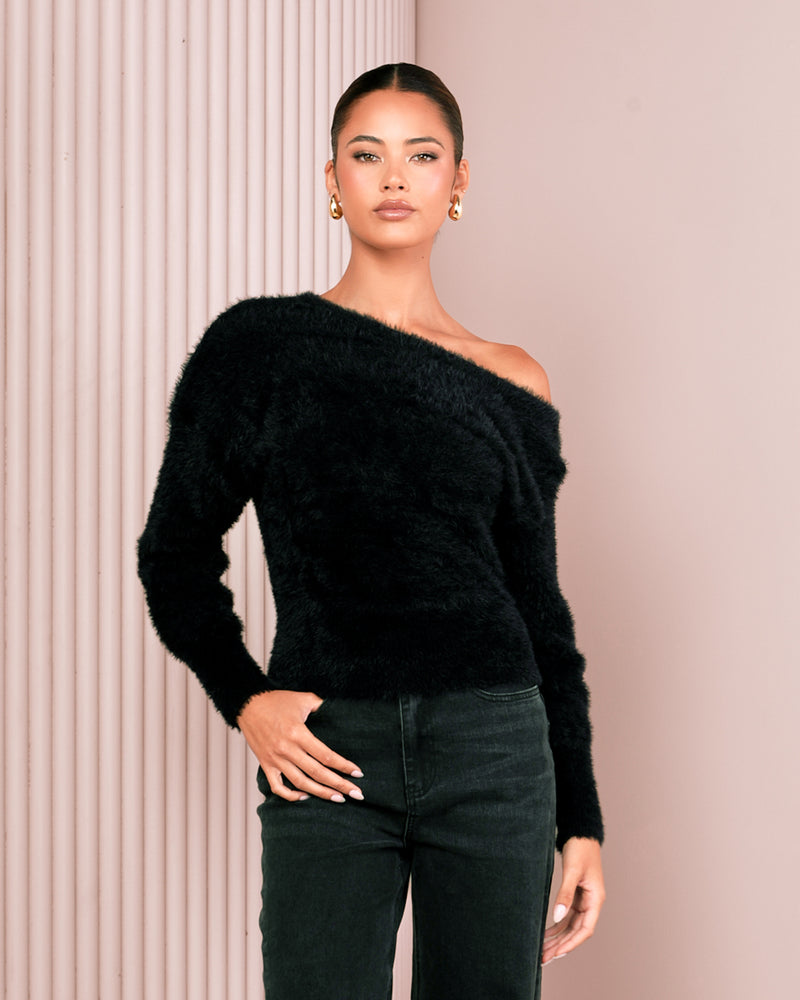 Whitni Off Shoulder Jumper