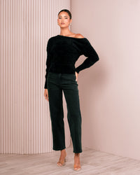 Whitni Off Shoulder Jumper