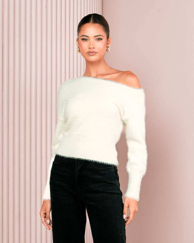 Whitni Off Shoulder Jumper