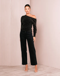 Whitni Off Shoulder Jumper