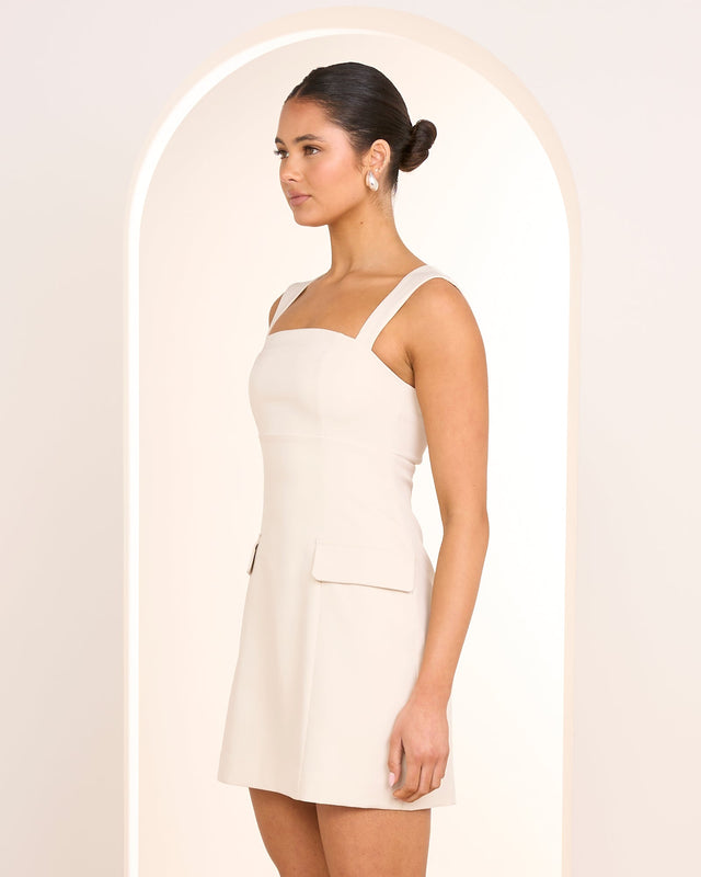 Enola Square Neck Mini Dress
