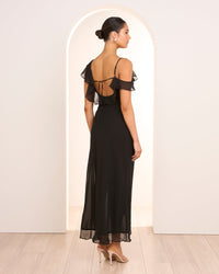Tia Ruffle Maxi Dress