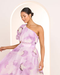 Zailee One Shoulder Maxi Dress