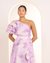 Zailee One Shoulder Maxi Dress
